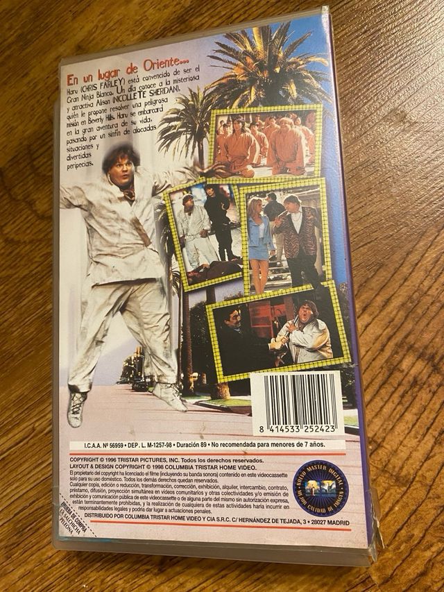 VHS La Salchicha Peleona (Beverly Hills Ninja)