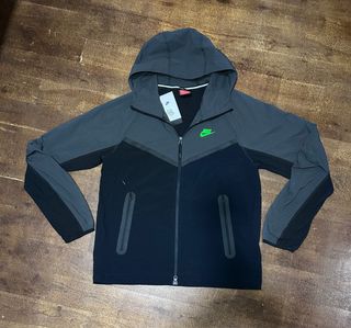 Felpa Nike Tech Fleece Grigia/Nera XS