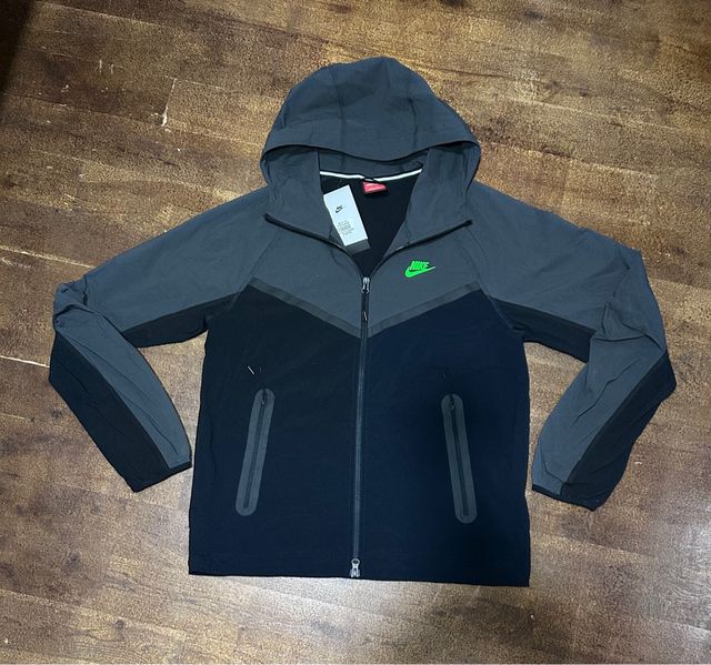 Felpa Nike Tech Fleece Grigia/Nera XS