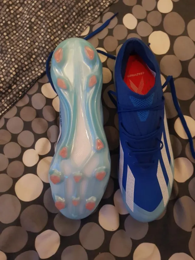 Botas Adidas Elite Fútbol Azul/Blanco