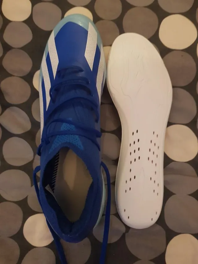 Botas Adidas Elite Fútbol Azul/Blanco