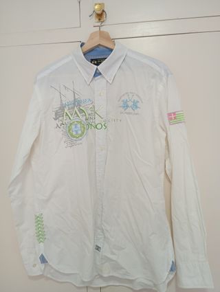 Camisa La Martina Blanca - Sin Uso