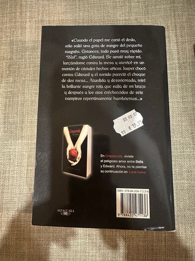 Luna nueva (Saga Crepúsculo 2)