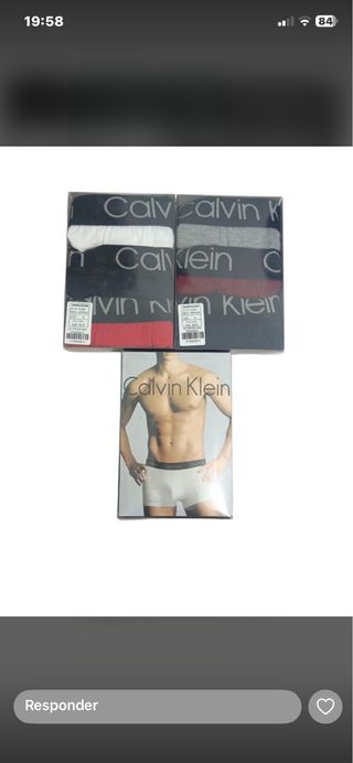 Calvin Klein Boxers Tallas y colores