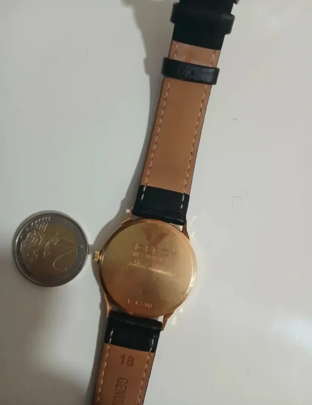 Reloj Viceroy Oro 18kl con Correa Negra