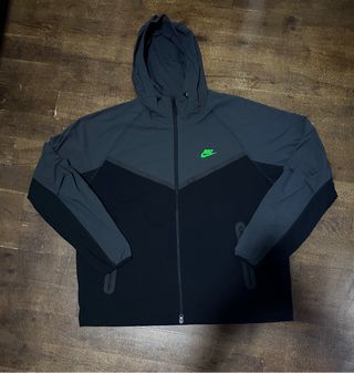 Felpa Nike Tech Fleece Grigia Nera Taglia L