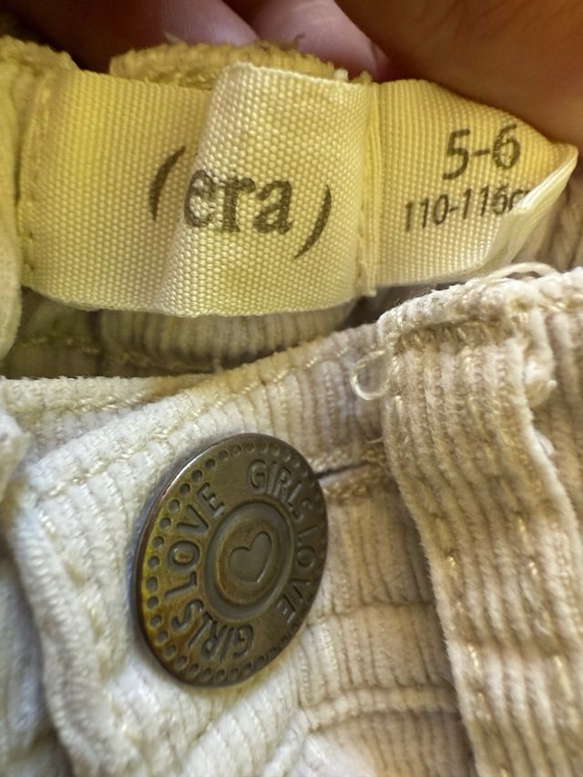 Conjunto niña 5-6 años