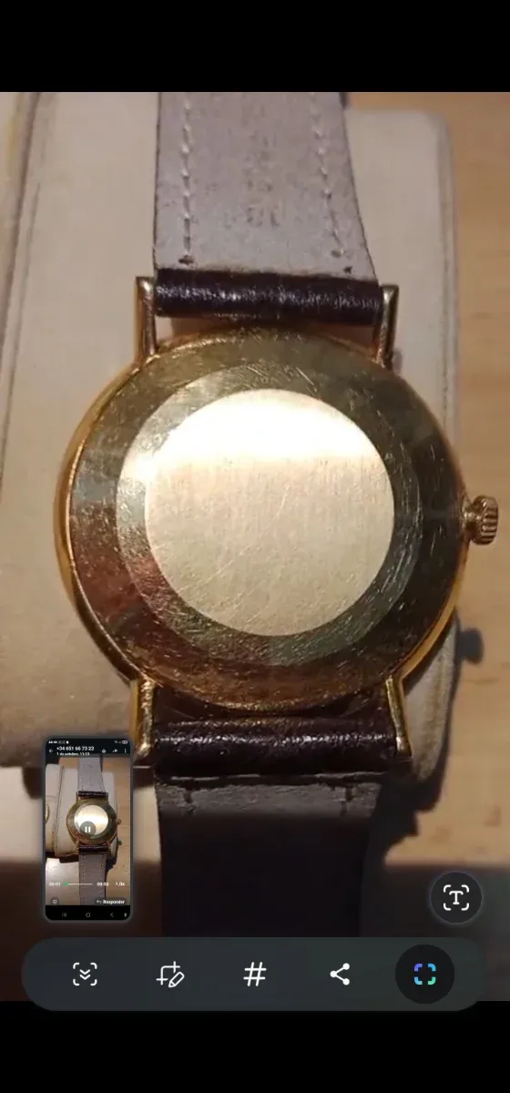 Reloj Omega Oro 18k Geneve Automático