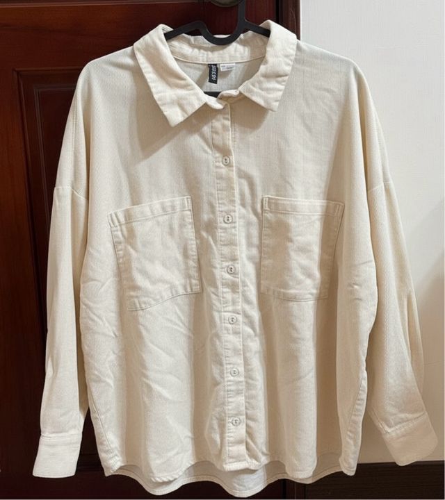 Sobrecamisa H&M Beige