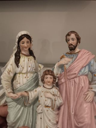 Escultura religiosa Sagrada Familia