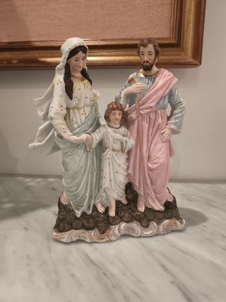 Escultura religiosa Sagrada Familia