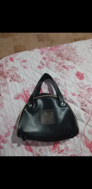 Borsetta Disneyland Paris Pelle Nera