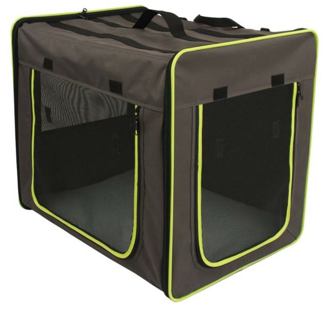 Caseta perro grande portátil