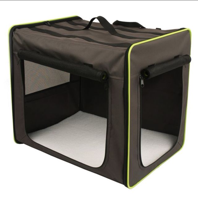 Caseta perro grande portátil