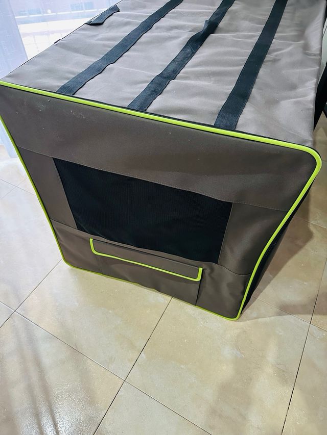 Caseta perro grande portátil