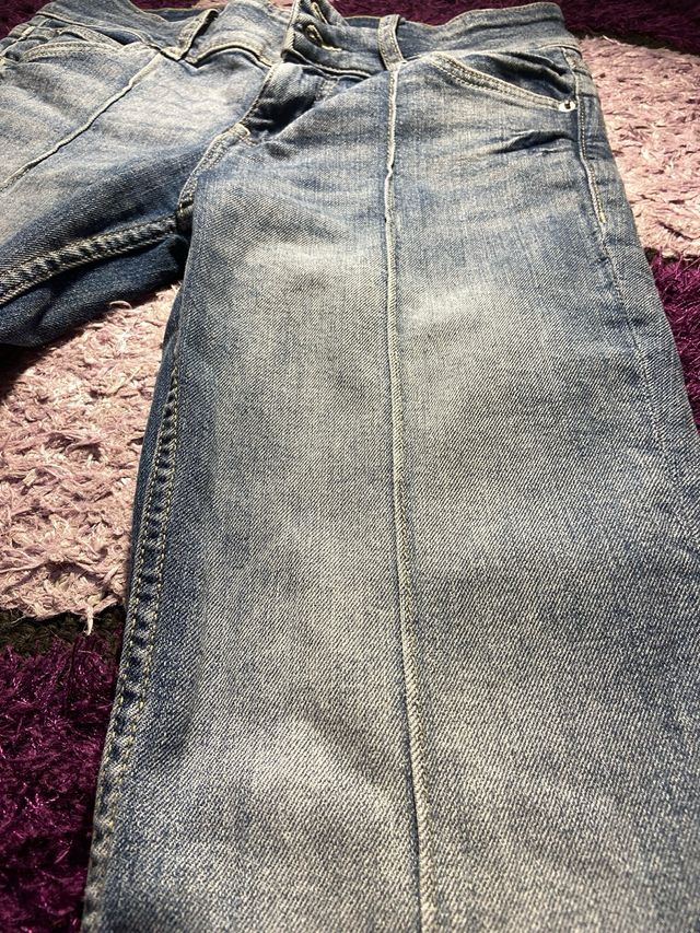 Jeans Campana Bershka Azul Talla 38