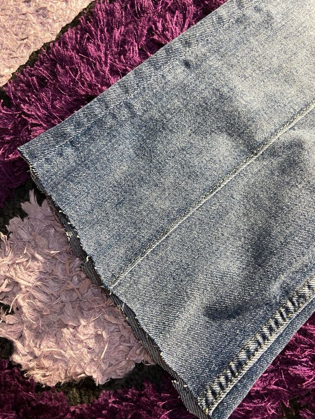 Jeans Campana Bershka Azul Talla 38