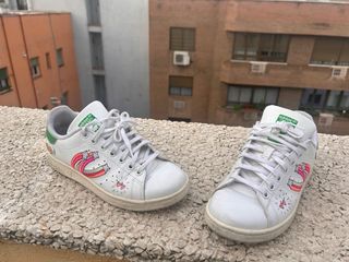 Zapatillas Adidas Stan Smith arco iris