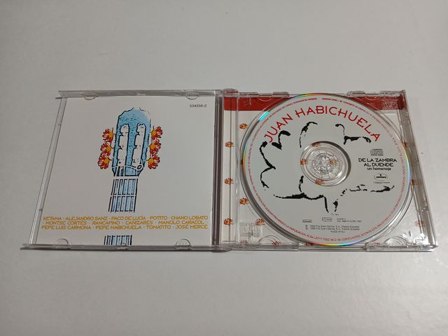 Lote de  2 CD : Juan Habichuela & Vicente Amigo