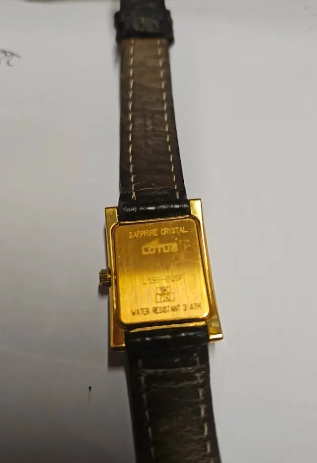 Reloj Lotus Mujer Oro 18kl Negro