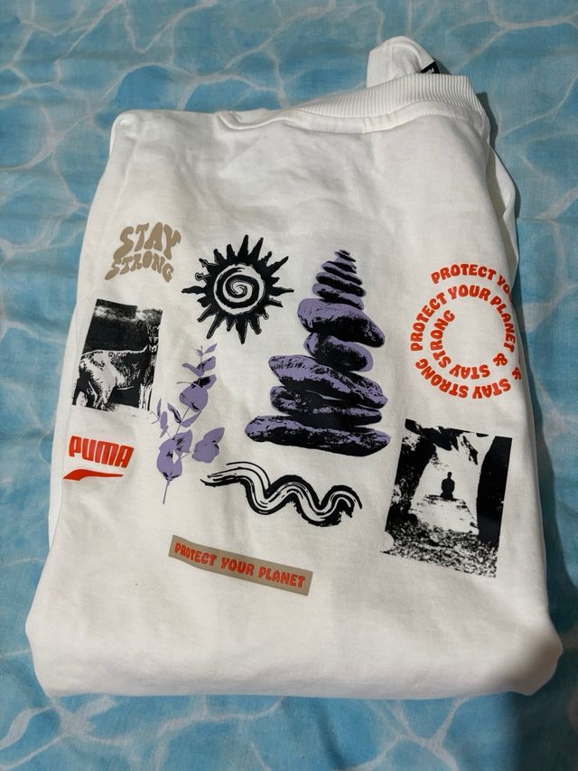 Camiseta Puma Downtown Big Graphic Talla L