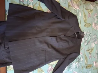 Traje de raya diplomática hombre