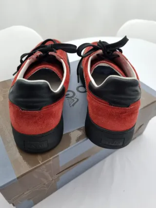 Zapatillas Hogan Hombre Rojo y Blanco