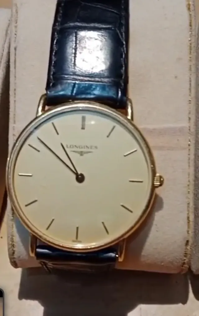 Reloj Longines Oro 18kl Negro