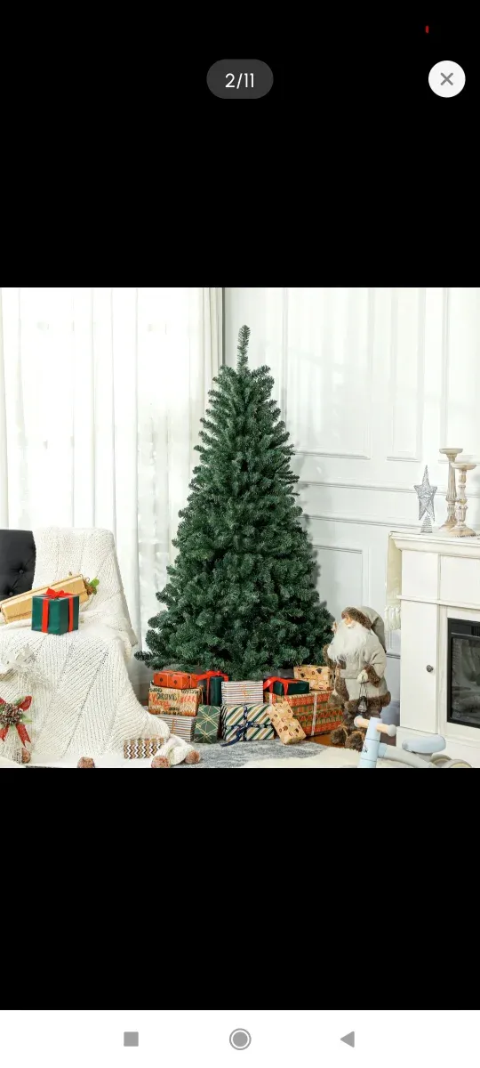 Árbol Navidad 180cm 760 Ramas