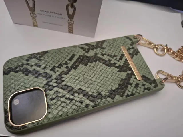 Custodia iPhone 11 Pro/XS/X Python Verde