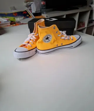 Converse All Star Naranja fluor