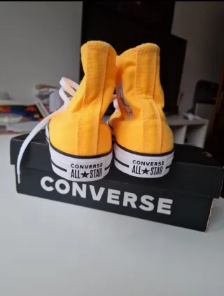 Converse All Star Naranja fluor