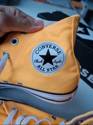 Converse All Star Naranja fluor