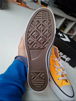 Converse All Star Naranja fluor