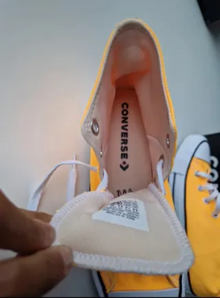 Converse All Star Naranja fluor