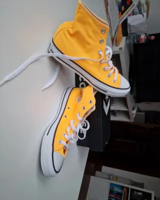 Converse All Star Naranja fluor