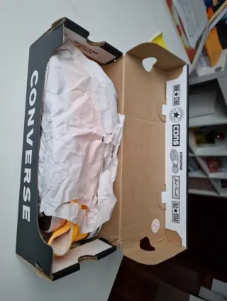 Converse All Star Naranja fluor