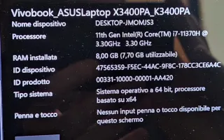 Notebook Asus Vivobook14 OLED RTX 3050