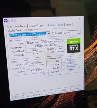 Notebook Asus Vivobook14 OLED RTX 3050