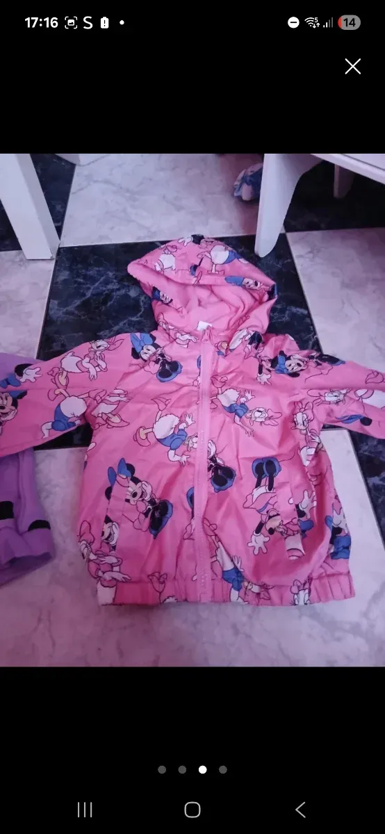 Chaqueta infantil Minnie Mouse Talla 12-18 meses