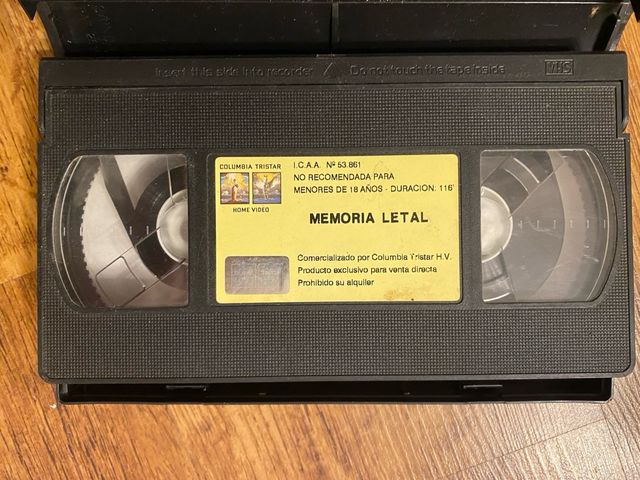 Memoria Letal VHS