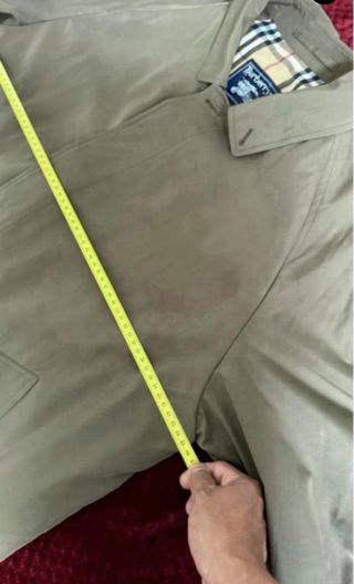 BURBERRY GABARDINA LIGERA VERDOZA L HOMBRE MUJER