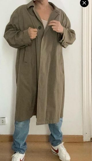 BURBERRY GABARDINA LIGERA VERDOZA L HOMBRE MUJER