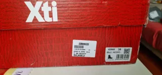 Botas Xti Talla 38 Negras