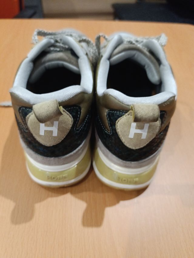 Deportivas grises y beige talla 41 marca hoff