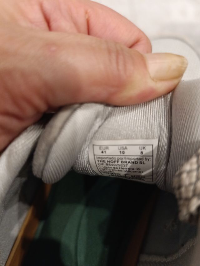 Deportivas grises y beige talla 41 marca hoff