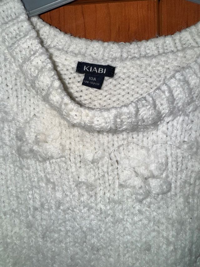 Jersey Kiabi Blanco Talla 10A