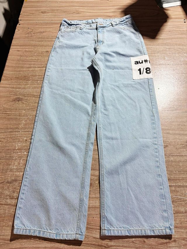 Jeans anchos Auwra azules
