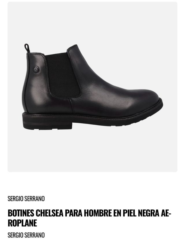 Bota hombre