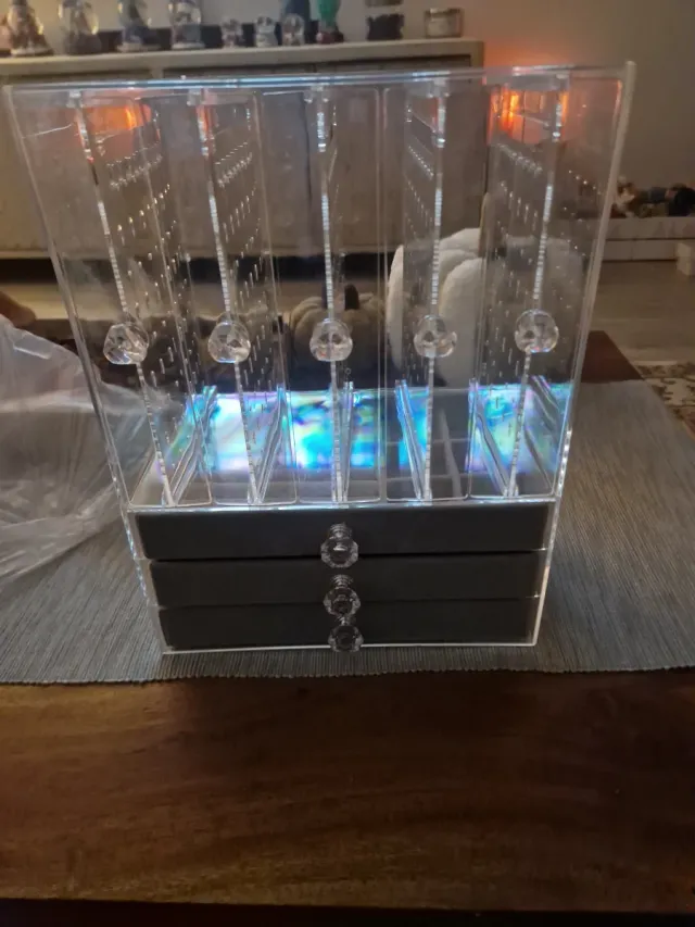 Organizador Joyas Acrílico Transparente.